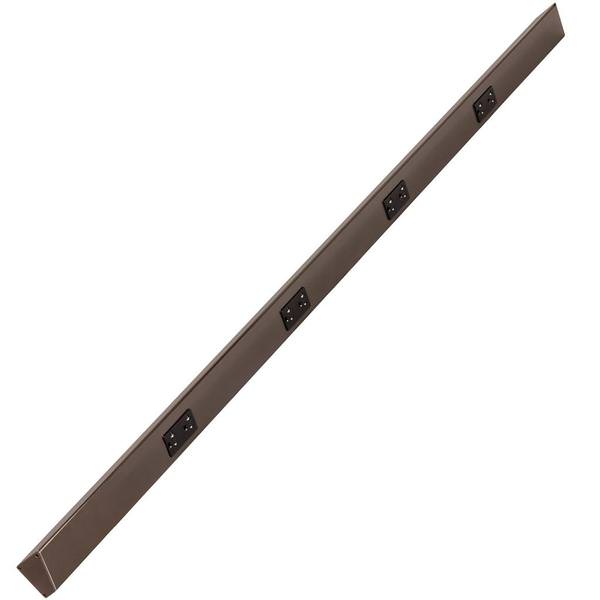 60" 20 amp 120 volt Bronze 4 Duplex Receptacle Under Cabinet Power Strip
